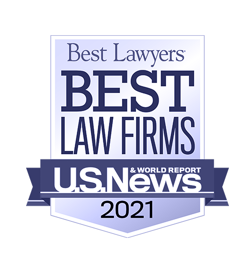 US News Best Lawyers award badge