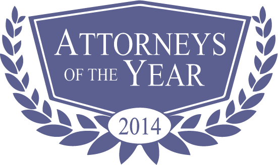 Attorneys of the Year award badge